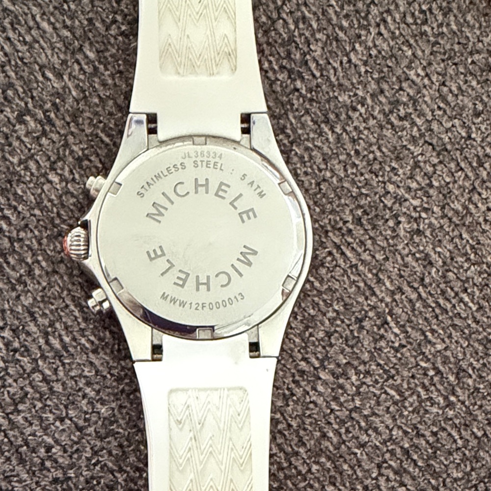 Michele (Tahitian Jellybean) Silicone Sport Watch - Picture 2 of 3